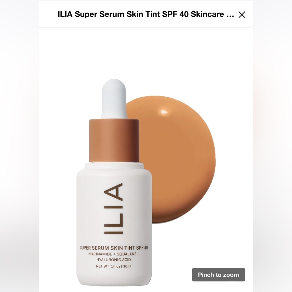 Ilia Super Serum Skin Tint Shade ST13